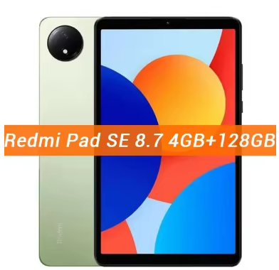 Original Xiaomi Redmi Pad SE 8.7 64GB 128GB MediaTek Helio G85 90HZ 8.7" Screen 6650mAh Android U Global Version Tablet Mi Pad